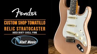 Video thumbnail for Custom Shop Tomatillo Relic Stratocaster from Fender - In-Depth Demo! by N Stuff Music