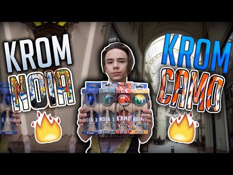 KROM KENDAMA KAMO, NOIA 1, 2, 3 - UNBOXING - TRICKS - REVIEW