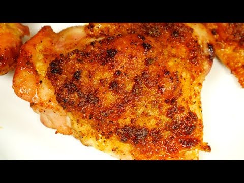 Crispy Baked Chicken Thighs Recipe