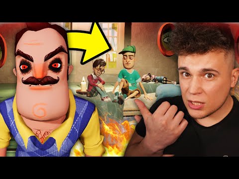 SĄSIAD PORWAŁ DZIECI! | Hello Neighbor: SINISTER RESCUE