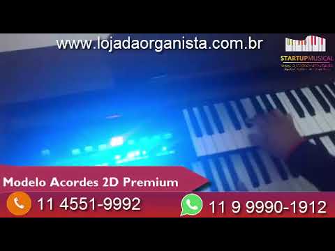 Apresentação Orgao Acordes 2D Premium - Startup Musical