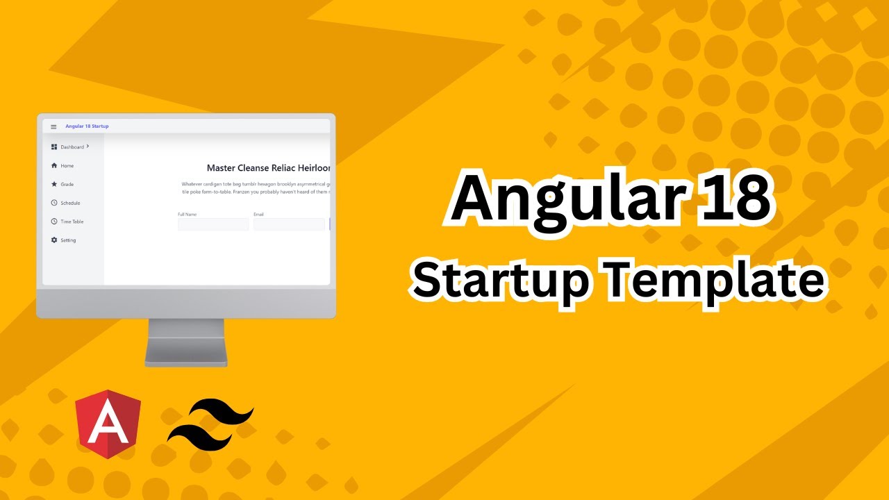 Angular 18 Starter Project with Responsive Layout Sidebar navbar free code