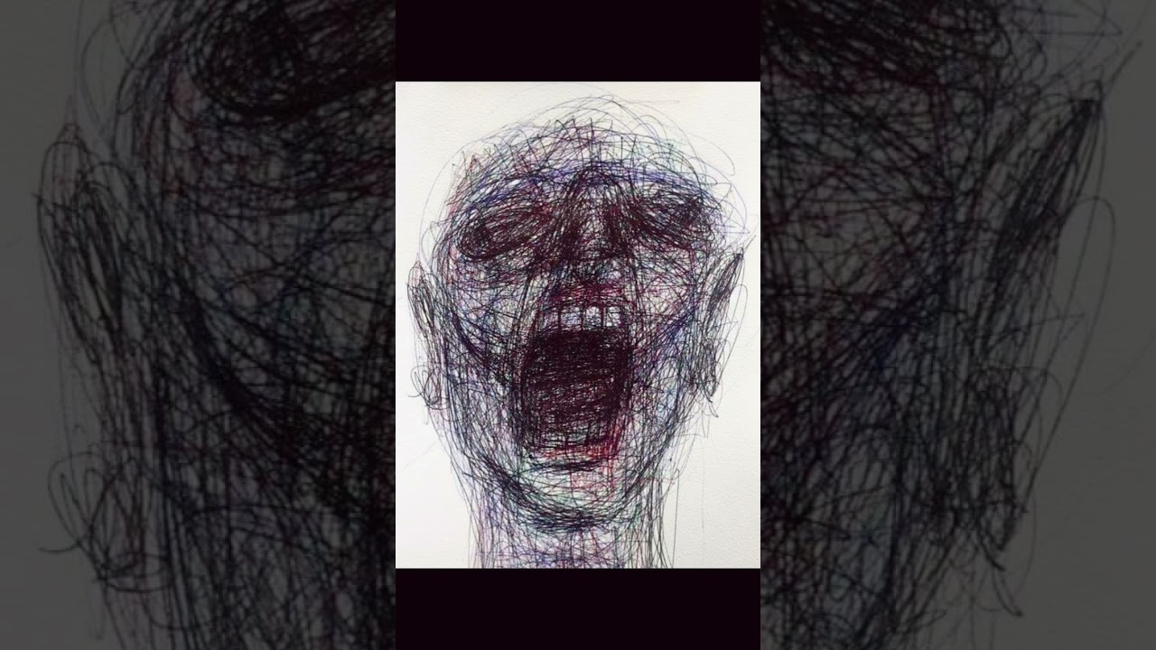 ⚠️Dibujos HECHOS por PACIENTES PSIQUIÁTRICOS 😱⚠️ #terror #miedo #paranormal