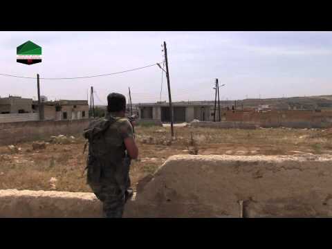 تقرير تلفزيوني عن التطورات العسكرية في محيط معسكريي وادي الضيف والحامدية