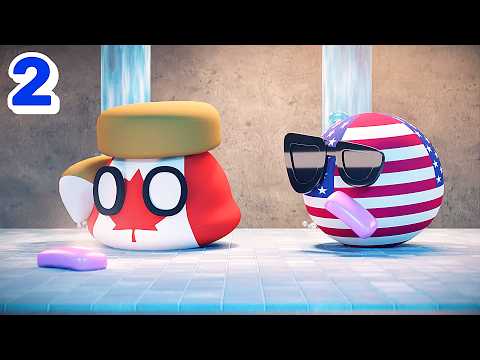 COUNTRIES IN PRISON 2 | Countryballs Animation