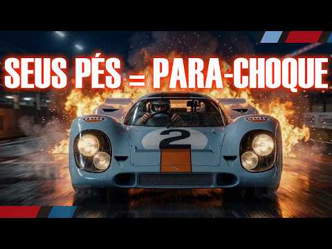 O Carro que Usava SEUS PÉS de Para-choque: 9 Segredos Mortais do Porsche 917