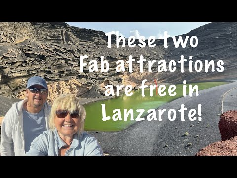 LANZAROTE The Green lagoon EL GOLFO & The whistling caves. Brilliant day out!