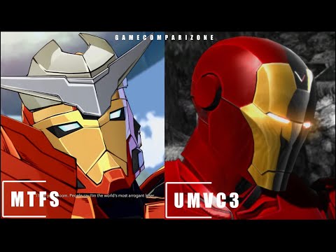 Marvel Tokon Fighting Souls vs Ultimate Marvel vs Capcom 3 comparison
