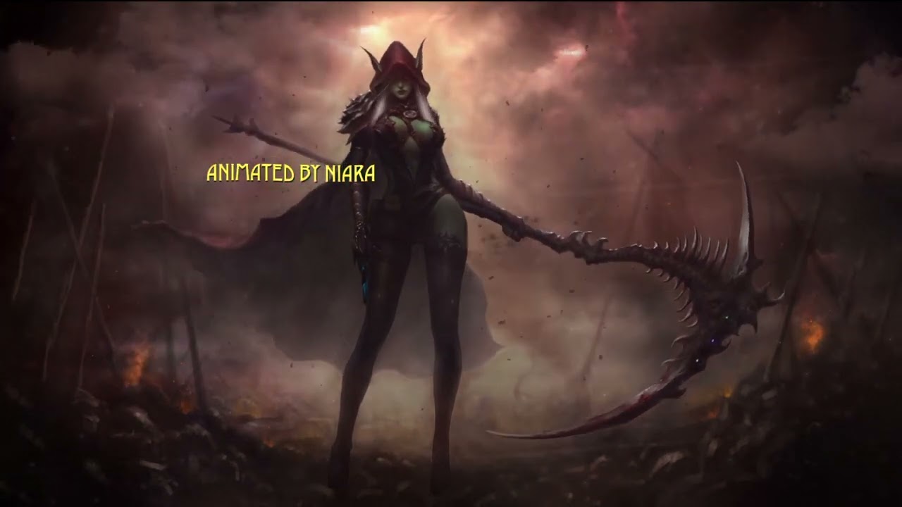 Queen of the Death, Sylvanas - World of Warcraft [NK STUDIO] (Wallpaper Engine)
