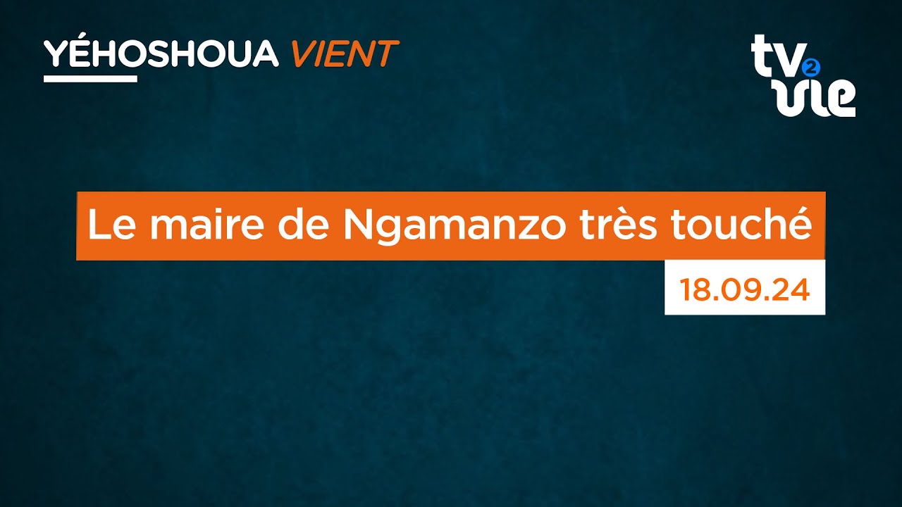Thumbnail of video: Le maire de Ngamanzo très touché
