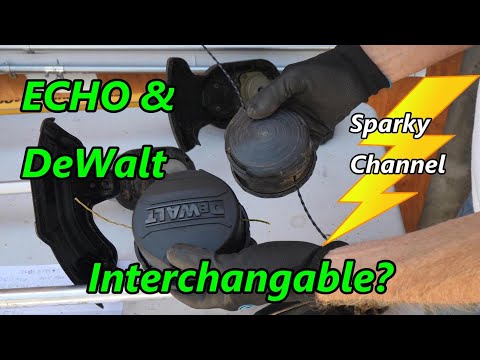 Are DeWalt Quickload™ and ECHO Speedfeed™ Trimmer Heads Interchangable?