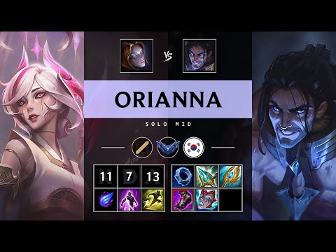 Orianna Mid vs Sylas - KR Diamond Patch 25.17