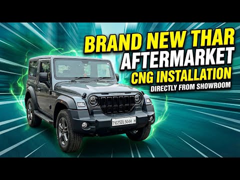 Mahindra Thar Roxx CNG video