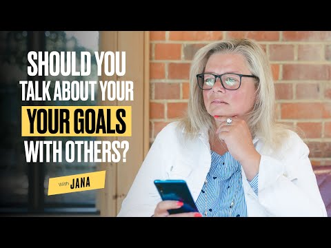 Does Talking to Others About Your Goals Affect Your Manifestation | Jana Green