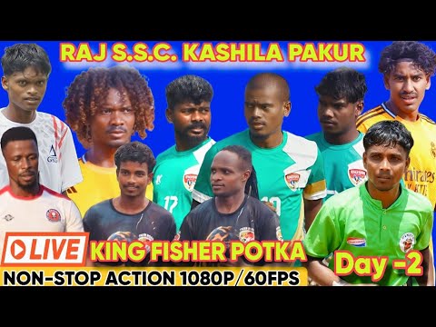 Day 2 ⚽ Raj SS Club Kashila Pakur Football Match 2025 / Football Match #simonfootballlive