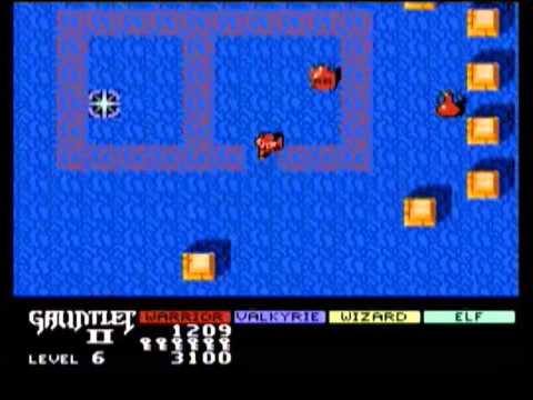 Gauntlet II (NES) gameplay