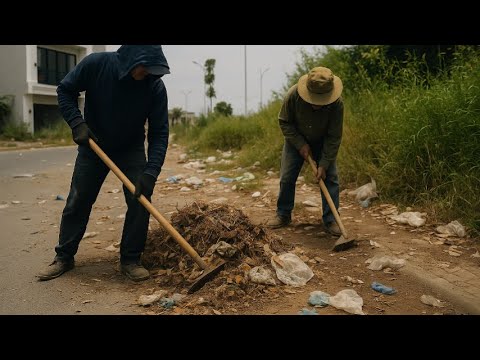 Sidewalk Cleanup Transformation – From Filthy to Flawless!