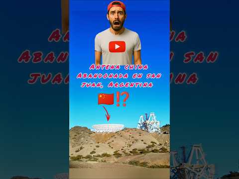 🤯 ANTENA CHINA ABANDONADA EN SAN JUAN, ARGENTINA #shorts