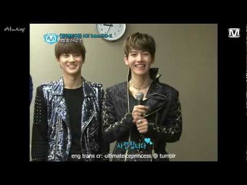 [ENG] 120412 EXO-K Baekhyun's most respected senior?