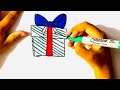 My Christmas Present Learn How To Draw A Present