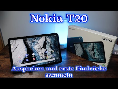 Nokia T20 Tablet - Auspacken und erster Eindruck