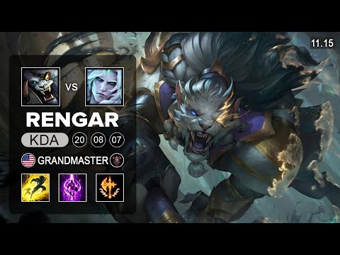 Rengar Top vs Viego - NA Grandmaster Patch 11.15