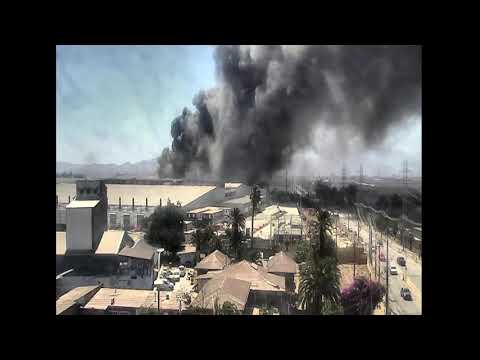 Incendio en bodegas de San Bernardo moviliza a Bomberos de la Región Metropolitana // Noticias.lat