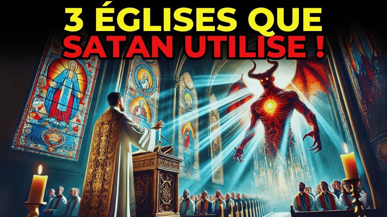 N’ENTREZ PAS dans ces trois ÉGLISES : elles vous mèneront à l’abîme éternel !