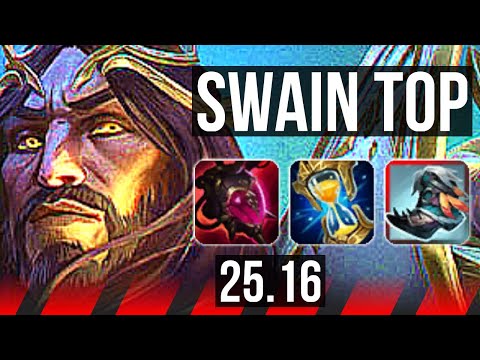 SWAIN vs GANGPLANK (TOP) | Dominating | KR Diamond | 25.16