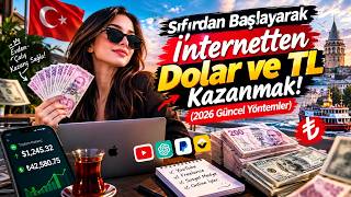 Sıfırdan Başlayarak İnternetten Dolar ve TL Kazanmak! (2026 Güncel Yöntemler)