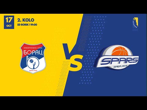 KK Borac WWIN vs OKK Spars - 2.kolo - KSBIH - 2023/2024