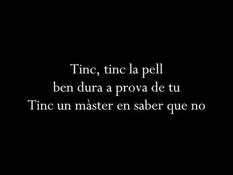 Lildami i Els Amics de les Arts - Saps Fer-ho [Lletra]