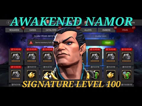 Let's Awaken Namor! 100 Signature Stones & Filament Forge