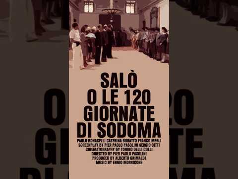 ⚠️ Salò, or the 120 Days of Sodom (1975)  💀 Banned in several countries---