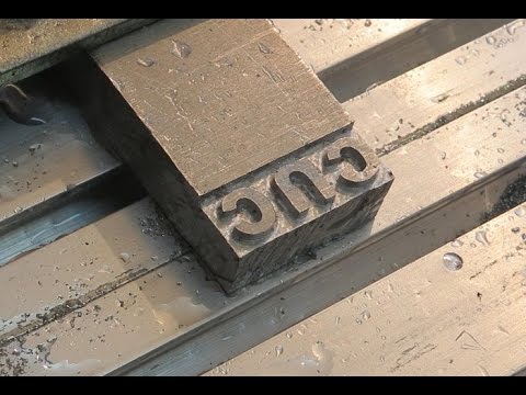 Клише на чпу от Чпу Моделист. Фрезеровка по магнию.