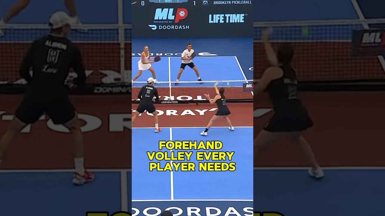 The Forehand Volley Most Players Never Learn (But Should)