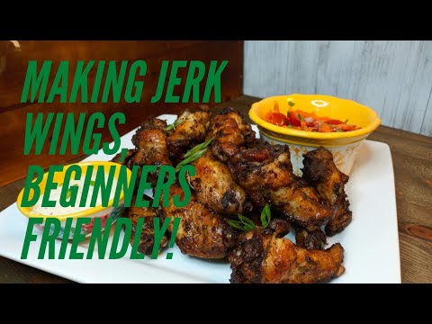 How To Make Jerk Wings?! | Beginners Friendly | Jamaican #JerkWings