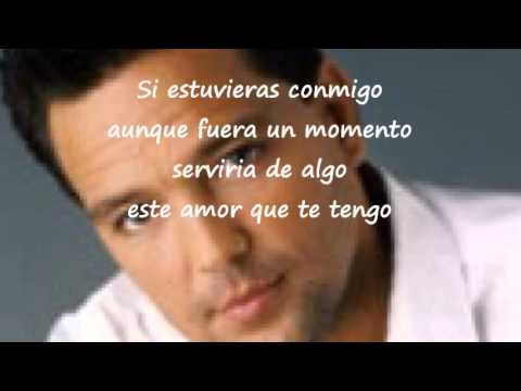 Si estuvieras conmigo (letra)