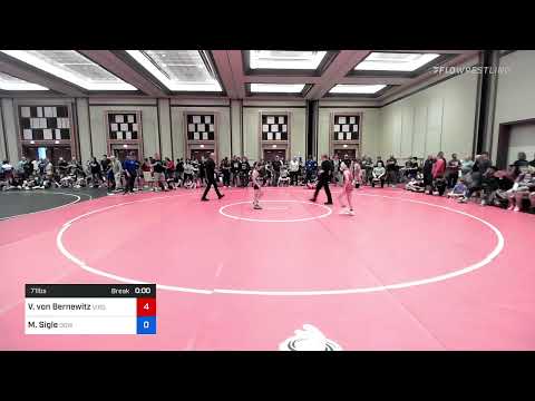 71 Lbs Rr Rnd 1 - Vince Von Bernewitz, Virginia Team Predator Wrestling Club Vs Mason Sigle, Downi