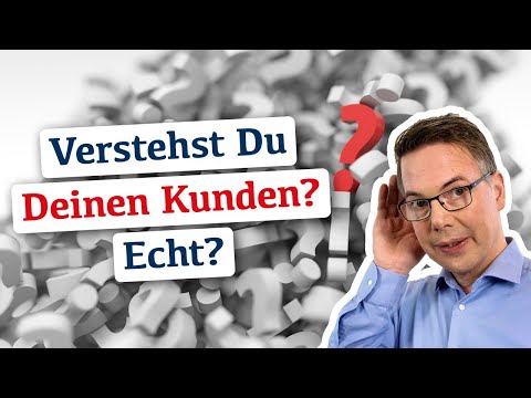 Übertreibe nicht mit Fragen - stelle aber die richtigen Fragen! - Fragetechniken Verkauf