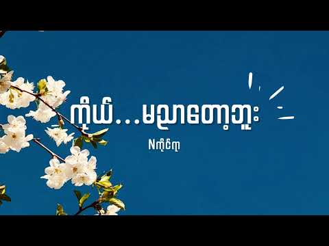 Nကိုင်ရာ   ကိုယ်…မညာတော့ဘူး