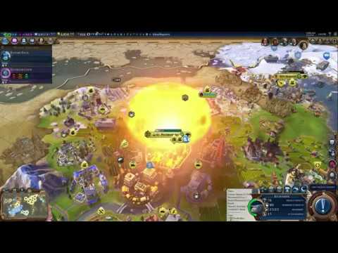 Civilization 6 - Nuclear and Thermonuclear Bombs