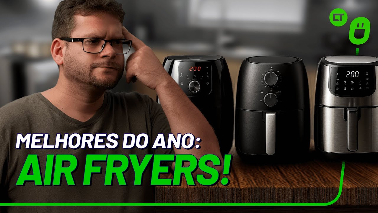 Miniatura da avaliação em vídeo de Fritadeira Airfryer Philips Walita Duplo Cesto 7,1L 110V
