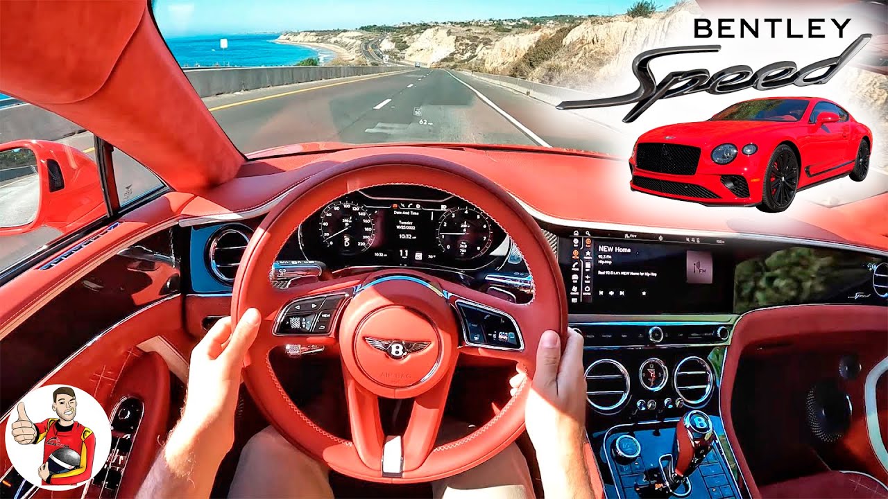 The 2022 Bentley Continental GT Speed is a Quilted Cruise Missile (POV Drive Review)