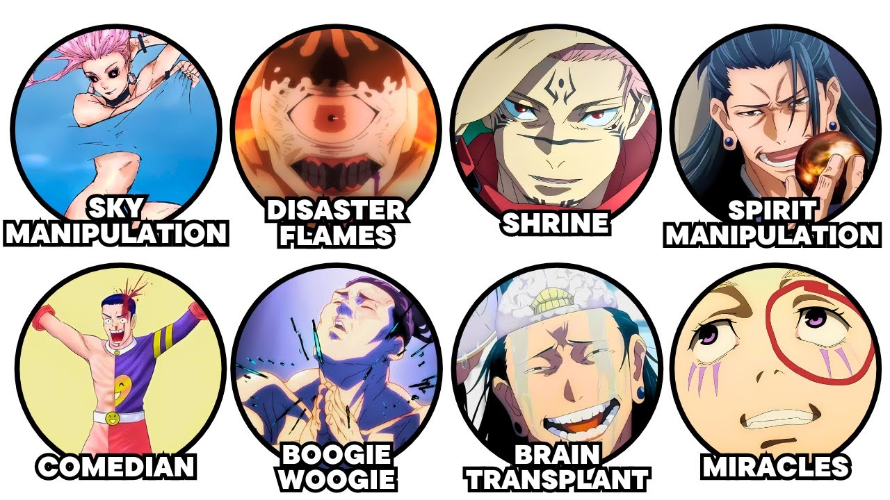 Every Cursed Technique Explained in 14 Minutes (Part 1)