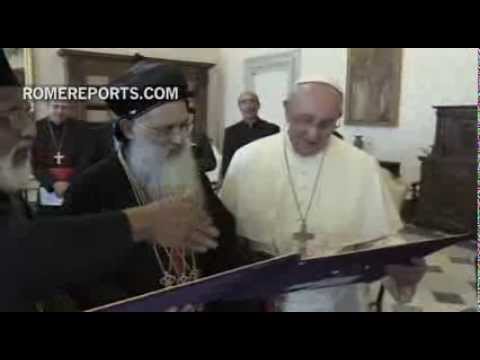 Pope Francis meets Malankara Orthodox leader