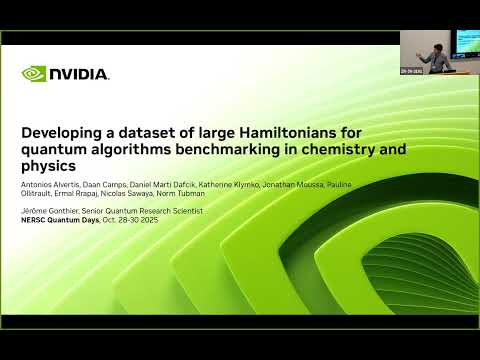 Developing dataset of large Hamiltonians for quantum algorithms benchmarking in chemistry & physics