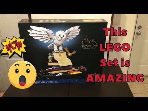 LEGO Harry Potter Hogwarts Icons Collection (76391) Set Review