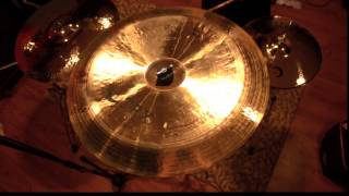 Video thumbnail for TRX LTD SERIES 19" CHINA CYMBAL by TRX Cymbals Thailand