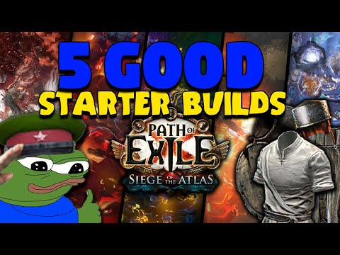 5 GOOD STARTER BUILDS FOR 3.17 [ARCHNEMESIS - SIEGE OF THE ATLAS]